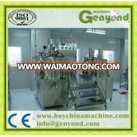 Top quality body lotion vacuum emulsifying equipment / cosmetic vacuum emulsification mixer